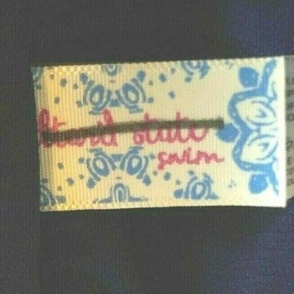 Altard State Swim Top Mermaid Off Shoulder Small - Picture 4 of 9